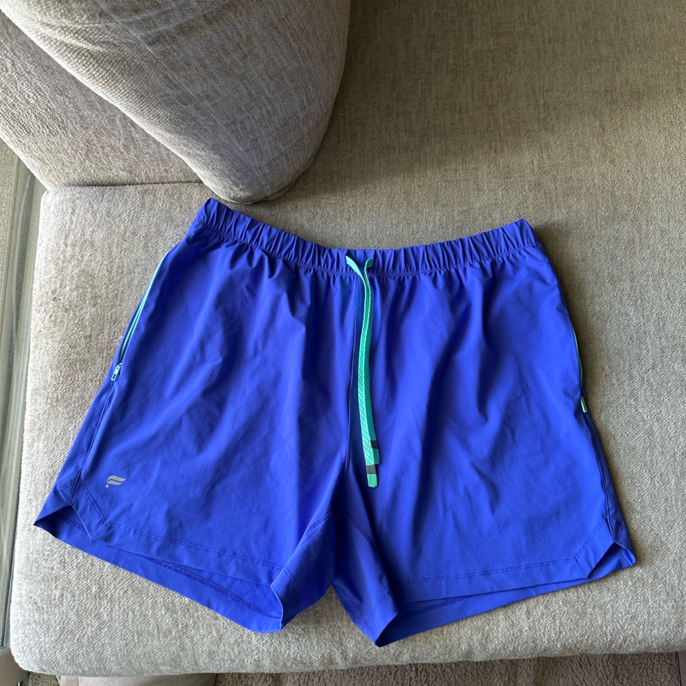 Men’s Fabletics Royal Blue XL Athletic Shorts